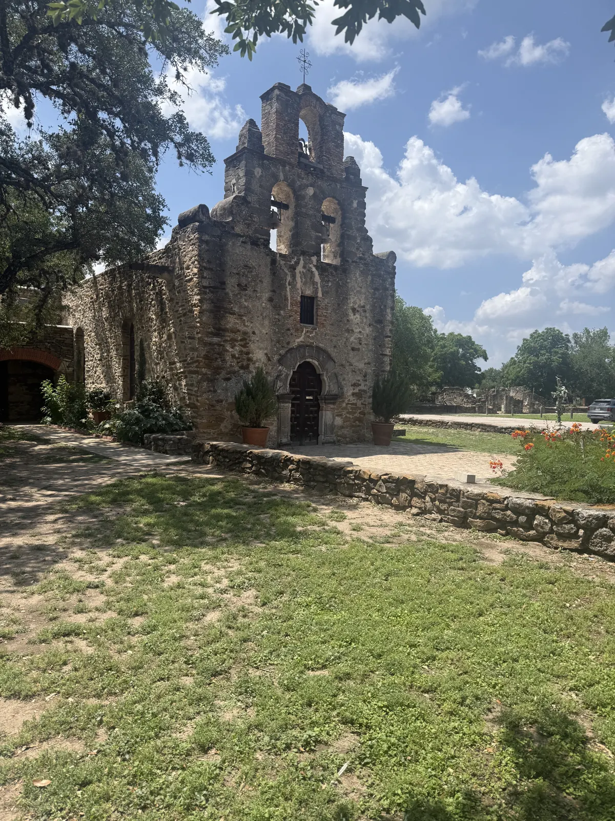 Mission Espada church and grounds